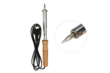 Паяльник с деревянной ручкой, серия WOOD, 80Вт, 230В, блистер PROconnect