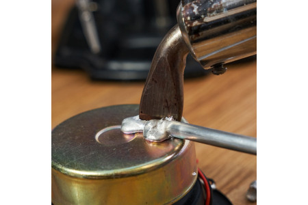 Припой пруток ПОС-90, Ø8мм, L=400мм, ±170г, (олово 90%, свинец 10%) REXANT Припой пруток ПОС-90, Ø8мм, L=400мм, ±170г, (олово 90%, свинец 10%) REXANT