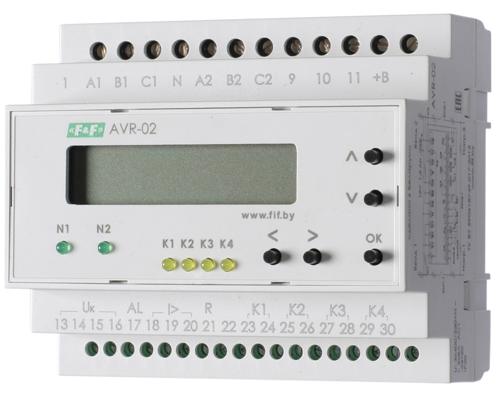 Устройство управления резервным питанием (АВР) AVR-02