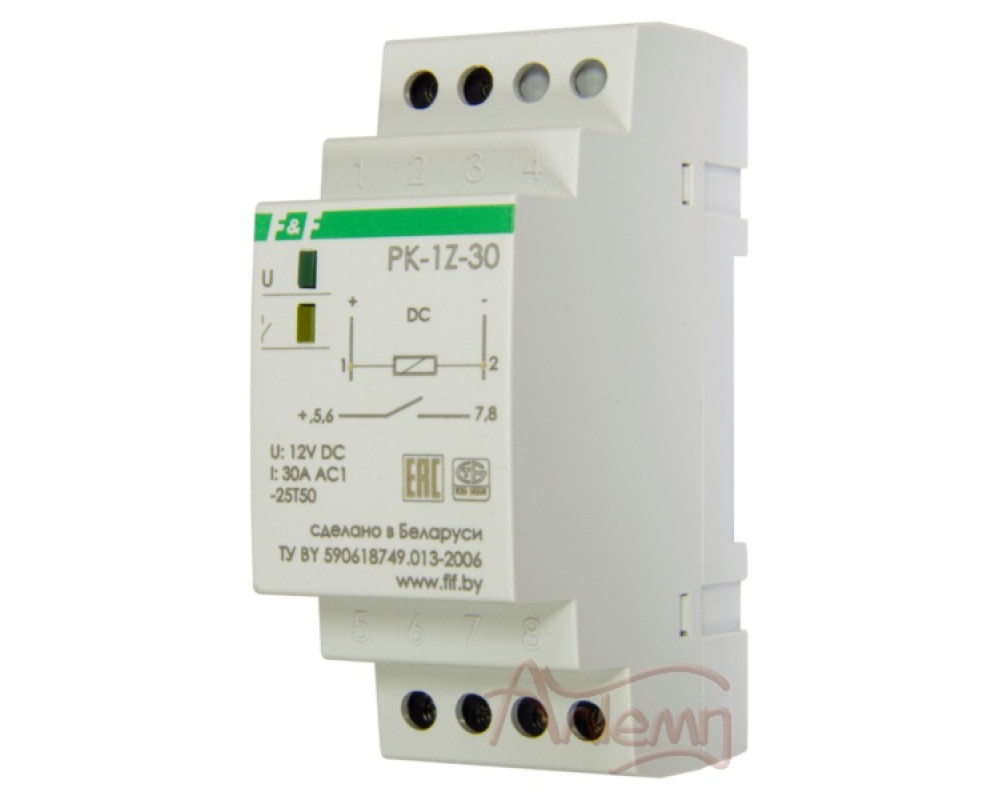 Реле промежуточное PK-1Z-30 12