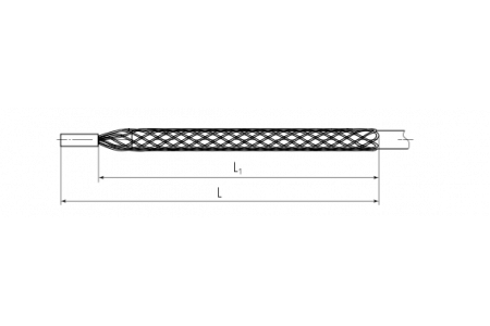 Чулок монтажный ЧМ мини-6/9 серия ПРОФИ кабельный с резьбовым наконечником (КВТ)
