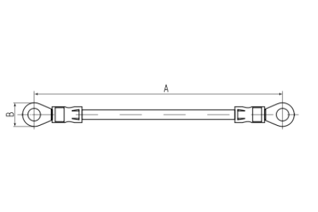 Проводник заземляющий ПЗУ-16-500 (Fortisflex)