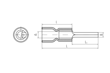 Наконечник штыревой НШКИ 6,0-13 (20шт) (КВТ)