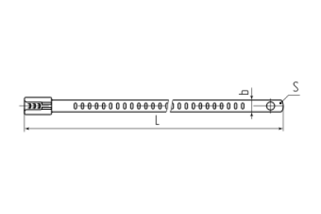Стяжки стал. лестничного типа СКЛ (316) 7х600 (Fortisflex)