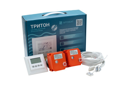 Система контроля протечки воды ТРИТОН 15-002 (1/2 дюйма - 2 крана)