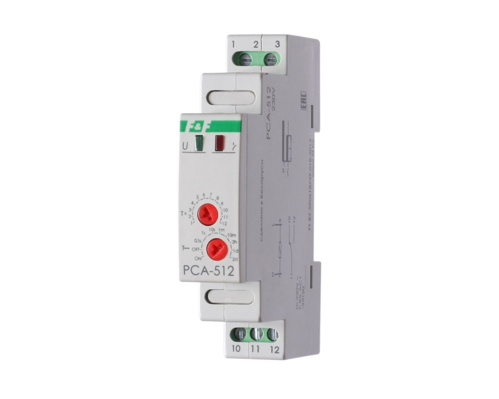 Реле времени F&F PCA-512