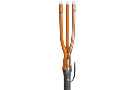 Муфта кабельная концевая 3ПКТп-6-70/120 для кабелей с пластмассовой изоляцией до 6 кВ (КВТ)
