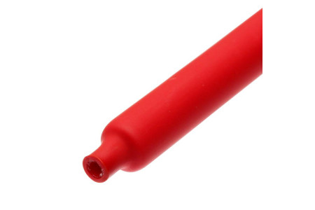 Трубка термоусадочная клеевая ТТК(3:1)-25/8 красн с коэффициентом усадки 3:1 с подавлением горения (КВТ) (В упаковке 10 м)