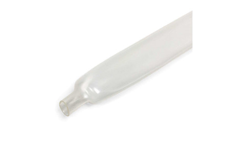 Трубка термоусадочная ТУТ-4/2 прозр с коэффициентом усадки 2:1 (КВТ) (В упаковке 200 шт)