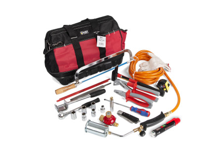 Набор инструментов для монтажа муфт НИМ-1 11 предметов в сумке (КВТ)