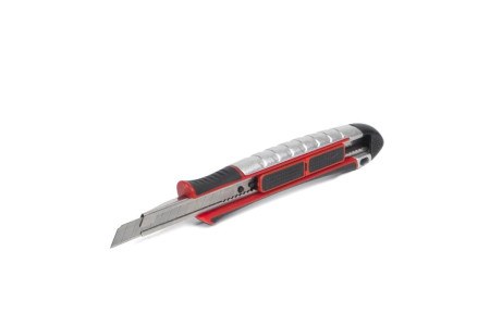Нож строительный монтажный НСМ-16 серия ПРОФИ с выдвижным секционным лезвием (КВТ)