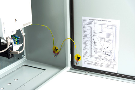 SKAT SMART UPS-1000 IP65 SNMP Wi-Fi, ИБП 220В 1000ВА синусоида 2 АКБ уличный