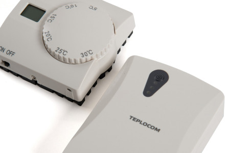 TEPLOCOM TS-2AA/3A RF2 Беспроводной комнатный радио термостат реле 250В 3А 868 мГц