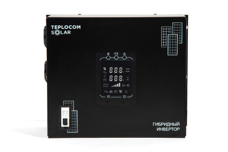 TEPLOCOM SOLAR-1500 многофункциональный инвертор 220В 1500ВА (1050Вт)
