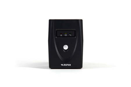 RAPAN-UPS 600 источник питания 220 В 600ВА/350Вт меандр с АКБ 7 Ач интерактивный