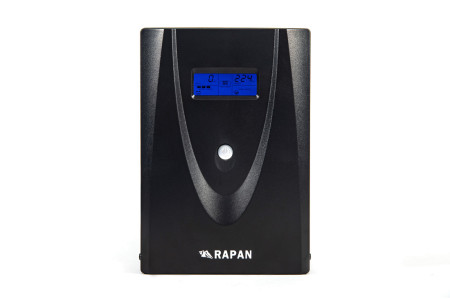 RAPAN-UPS 3000 источник питания 220В 3000ВА/1800Вт меандр АКБ 4х7Ач интерактивный