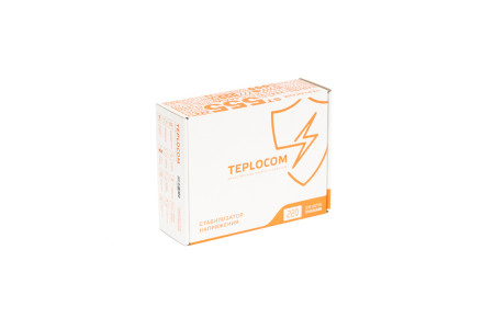 TEPLOCOM ST-555-И gold стаб 220 В, 555 ВА, Uвх.145-260В индикация, алюминий