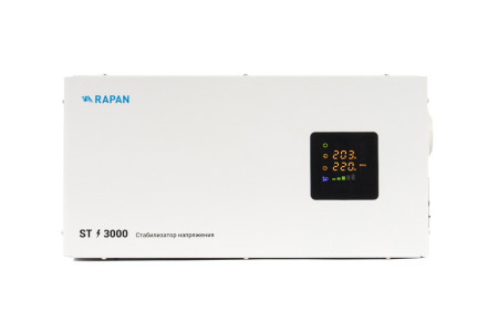 RAPAN ST-3000 стабилизатор сетевого напряжения, 3000ВА, Uвх. 100-260 В