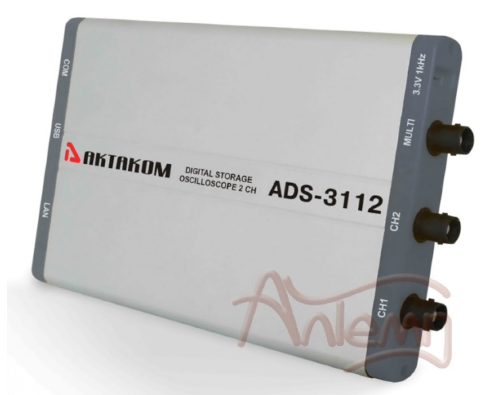 АКТАКОМ ADS-3112 Двухканальный USB осциллограф - приставка