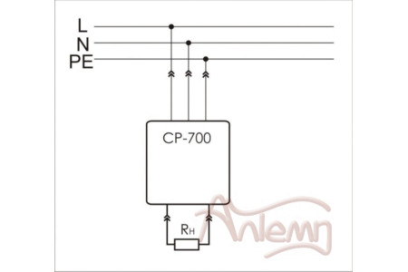 Реле контроля напряжения CP-700 однофазное