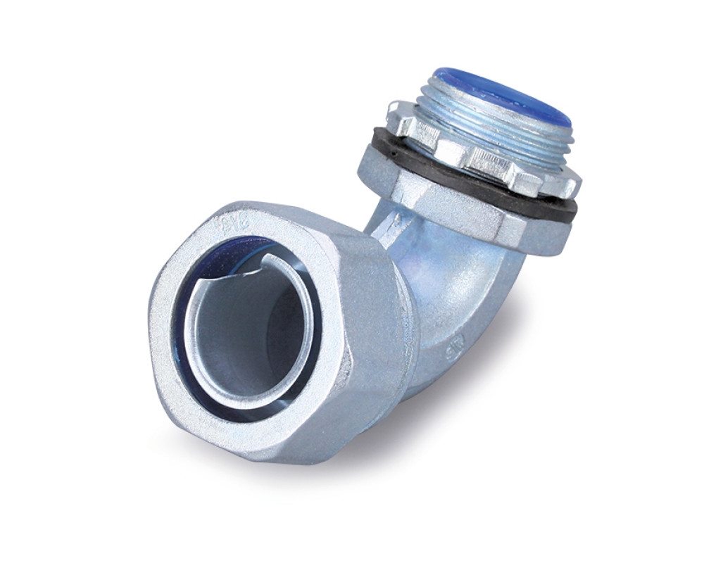 Муфта вводная для металлорукава ВМ(90⁰)-15(1/2") FORTISFLEX
