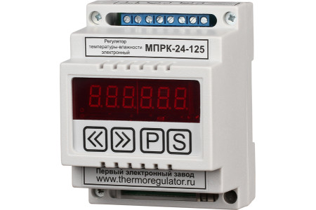 Регулятор температуры-влажности МПРК-24-125  с датчиком темпемпературы и влажности