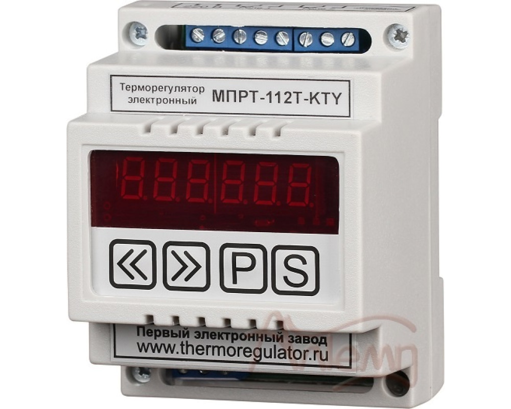 Терморегулятор МПРТ-112Т-KTY использование только одного типа датчиков - KTY-81-110 (в комплекте)
