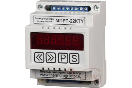Терморегулятор МПРТ-22КТУ с датчиками KTY-81-110 цифровое управление  DIN