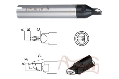 Жало 911G-22N08H18 SOLDERING ROBOT TIP