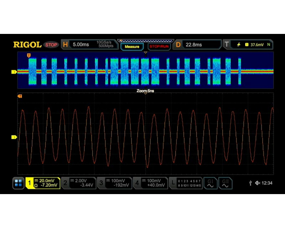 DS7000-5RL Опция увеличения глубины записи до 50 М точек