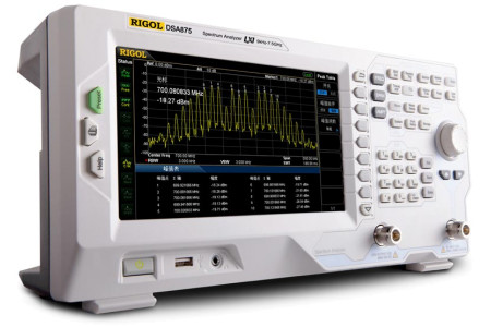 DSA875-TG Анализатор спектра с опцией трекинг-генератора