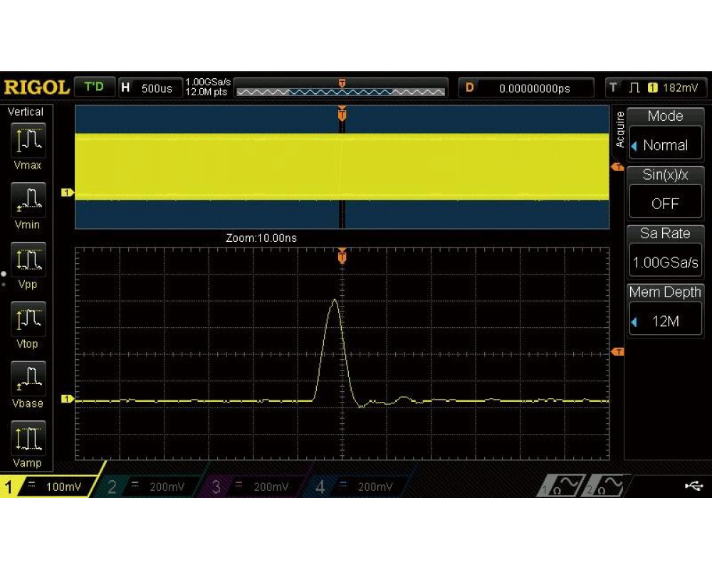 MSO5000-2RL Опция увеличения глубины записи до 200 М точек